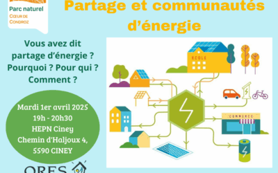 Soirée d’information sur le partage d’énergie