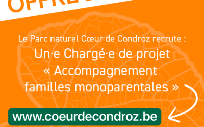 Offre d’emploi – Un·e chargé·e de projet « Accompagnement familles monoparentales » CDI 2 ans temps-plein